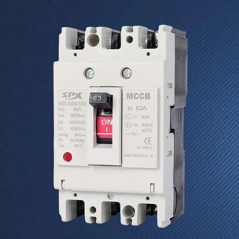 Disjuntor em caixa moldada MCCB 3P 40A 50A